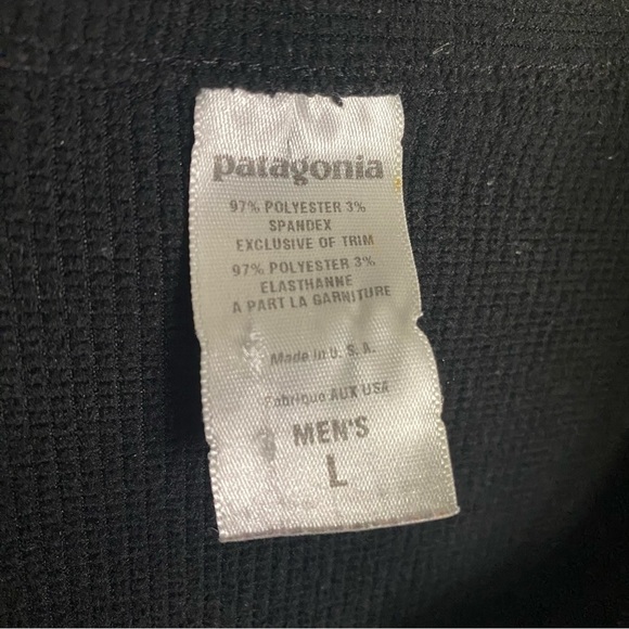 Patagonia R1 Daily Zip Neck men black large - Picture 4 of 6